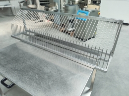S/S wall rack
